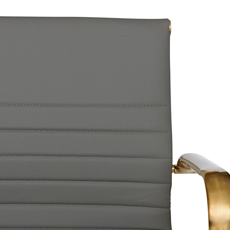 Leisuremod Harris Office Chair With Gold Frame 8 Leisuremod Harris Office Chair With Gold Frame - Image 6