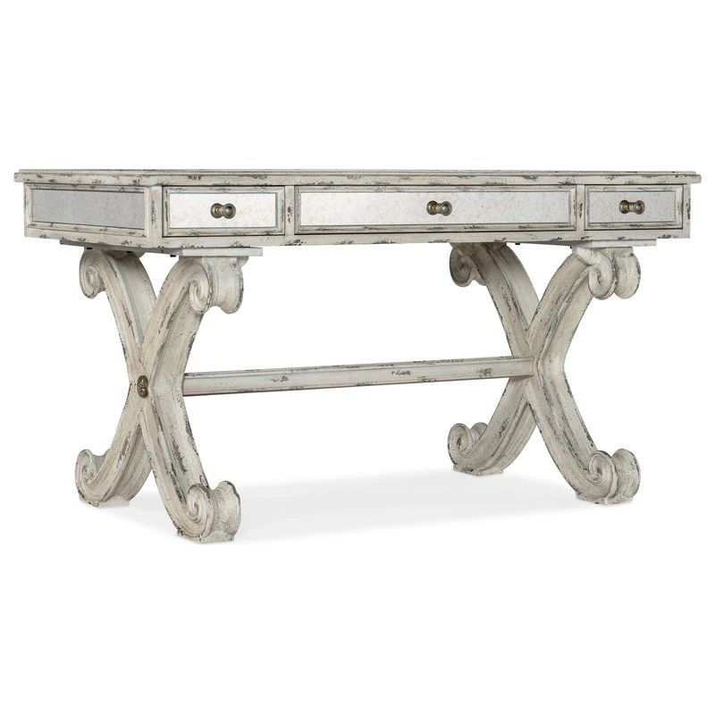 Hooker Furniture Mirrored Writing Desk 3 Hooker Furniture Mirrored Writing Desk