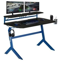 Rta Products- L Techni Sport Blue Stryker Gaming Desk, Blue 10 Rta Products- L Techni Sport Blue Stryker Gaming Desk, Blue -Boraam Industries Shop d821097e0dc46e9e 7135 w800 h800 b1 p0