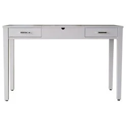 Hives & Honey Haven Home Ainsley Vanity Desk, Crisp White