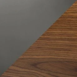 LumiSource Lombardi Height Adj. Office Chair, Walnut And Gray -Boraam Industries Shop d901892d088ba98f 7285 w800 h800 b0 p0