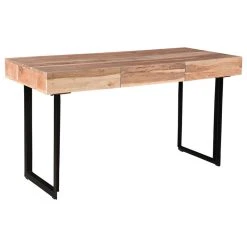 OakIdea Glide Office Desk, Natural