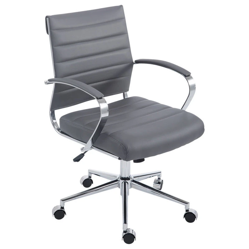Poly & Bark Poly And Bark Tremaine Office Chair, Gray 3 Poly & Bark Poly And Bark Tremaine Office Chair, Gray