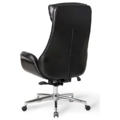 Glitzhome Mid-Century Modern Air Leatherette Adjustable Swivel High Back Office, Black 29 Glitzhome Mid-Century Modern Air Leatherette Adjustable Swivel High Back Office, Black -Boraam Industries Shop dac1fc2803453863 1027 w800 h800 b1 p0