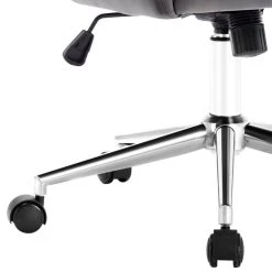 Duhome Elegant Lifestyle Diamond Stitched Swivel Velvet Task Chair, Grey & Silver Base -Boraam Industries Shop db61a4a8009e1b24 5308 w800 h800 b0 p0