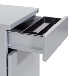 Office Star Products Silver 22" Deep Metal Mobile Box/File Pedestal -Boraam Industries Shop db811cb400edec15 2115 w800 h800 b0 p0