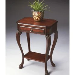 Butler Specialty Company Channing Cherry Console Table, 5021024 -Boraam Industries Shop dd713f720b1acb2c 4279 w800 h800 b0 p0