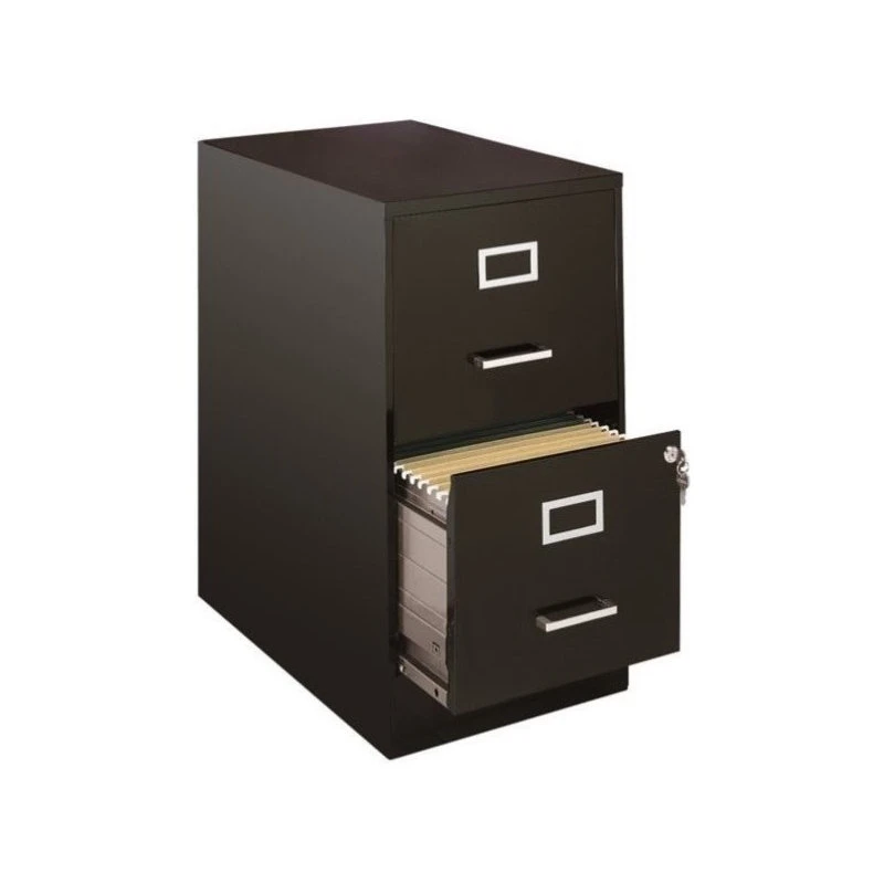 Home Square Value Pack (Set Of 2) Drawer File Cabinet In Black 4 Home Square Value Pack (Set Of 2) Drawer File Cabinet In Black - Image 2