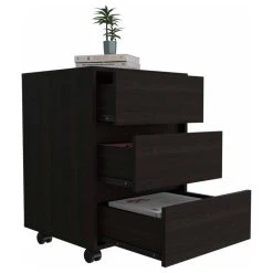 FM FURNITURE Vienna Mobile Filing Cabinet, With All Metal Hardware, And 3 Drawers, Black 14 FM FURNITURE Vienna Mobile Filing Cabinet, With All Metal Hardware, And 3 Drawers, Black -Boraam Industries Shop de81064d035158ab 1881 w800 h800 b1 p0