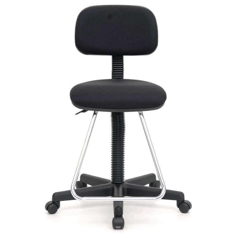 Studio Designs 3-Piece Tech Workstation With Maxima II Drafting Chair, Black 5 Studio Designs 3-Piece Tech Workstation With Maxima II Drafting Chair, Black - Image 3