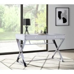 Picket House Evie Desk, White -Boraam Industries Shop dff11f6e0f88f2e8 0589 w800 h800 b0 p0