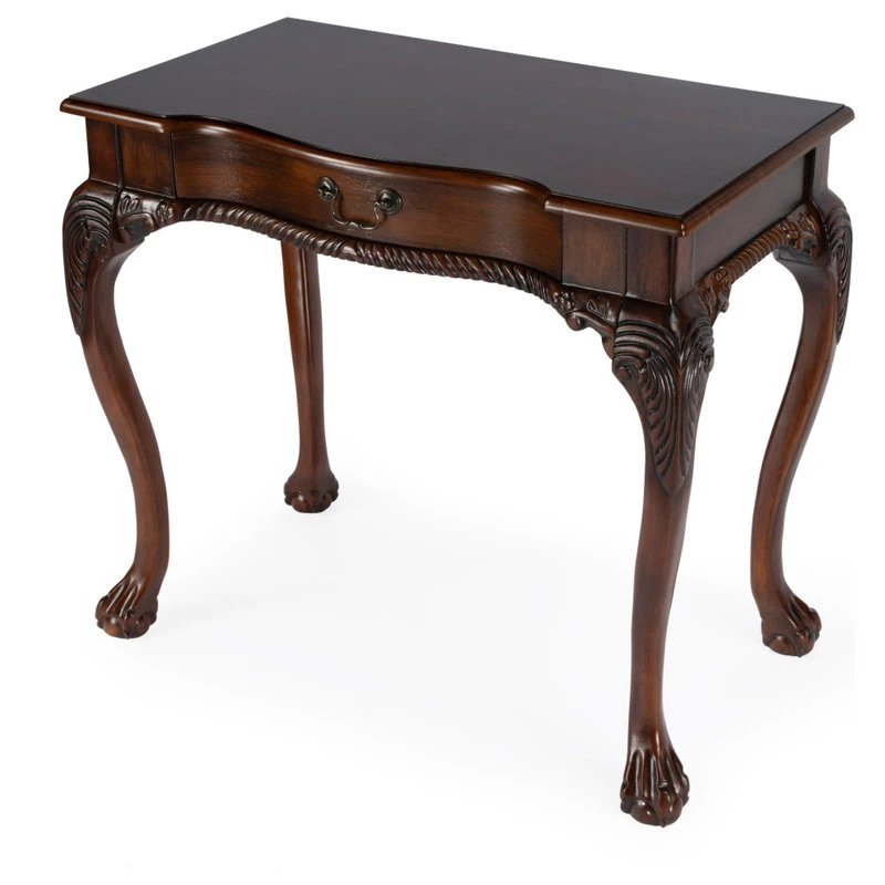 Butler Specialty Company Dupree 33" Wood Writing Desk, Dark Brown 3 Butler Specialty Company Dupree 33" Wood Writing Desk, Dark Brown