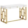 Best Master Furniture Brooks Contemporary 3-Drawer Writing Desk, White/Gold 2 Best Master Furniture Brooks Contemporary 3-Drawer Writing Desk, White/Gold -Boraam Industries Shop e17160f00d0d2d69 9340 w800 h800 b1 p0