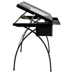 Studio Designs Futura Craft Station, Black And Clear Glass 9 Studio Designs Futura Craft Station, Black And Clear Glass -Boraam Industries Shop e441e522072112ad 2119 w800 h800 b1 p0