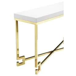 Pangea Home Sophia Console, White Lacquer And Gold -Boraam Industries Shop e461d8a5085ab7a7 6282 w800 h800 b1 p0