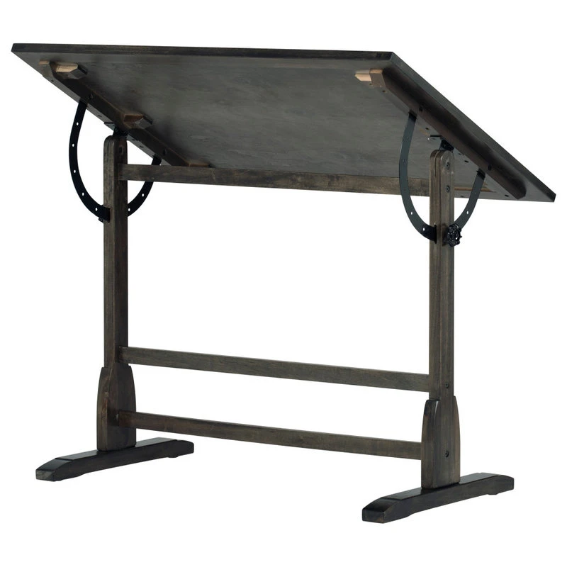 SD Studio Designs Vintage Wood Drafting Table - Distressed Black 8 SD Studio Designs Vintage Wood Drafting Table - Distressed Black - Image 6