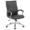 Office Star Products Executive Mid-Back Chair, Black 2 Office Star Products Executive Mid-Back Chair, Black -Boraam Industries Shop e581dfc90ee13390 0240 w800 h800 b1 p0