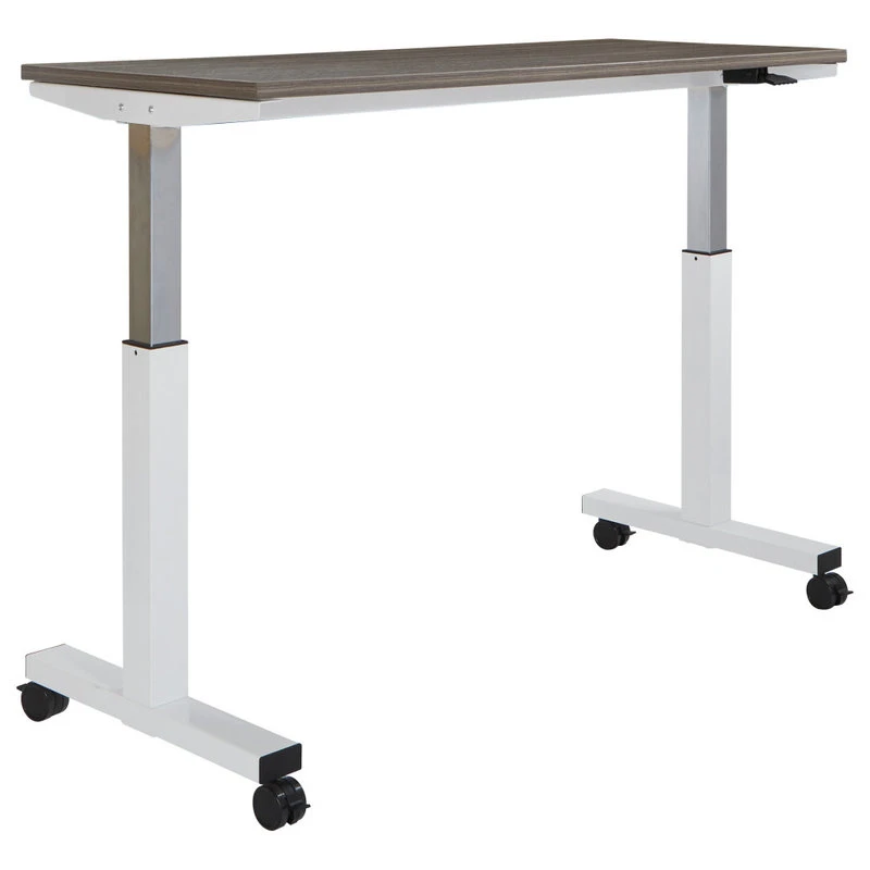Office Star Products 5' Wide Pneumatic Height Adjustable Table With Locking Black Casters. 6 Office Star Products 5' Wide Pneumatic Height Adjustable Table With Locking Black Casters. - Image 4
