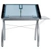 Offex Futura Craft Station With Folding Shelf, Silver/Blue 1 Offex Futura Craft Station With Folding Shelf, Silver/Blue -Boraam Industries Shop e7217ccf09c8d23c 3673 w800 h800 b1 p0