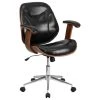 Offex OFX-400296-FF Mid-Back Black Leather Executive Wood Swivel Office Chair 1 Offex OFX-400296-FF Mid-Back Black Leather Executive Wood Swivel Office Chair -Boraam Industries Shop e8512c2f0bbcc757 0441 w800 h800 b1 p0