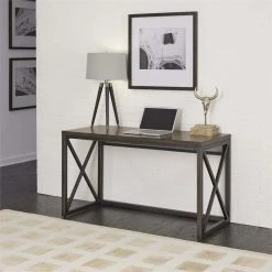 Homestyles Xcel Wood Writing Desk In Brown