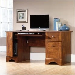 Sauder Select Computer Desk In Brushed Maple -Boraam Industries Shop eb5125a700b075fb 9724 w800 h800 b0 p0