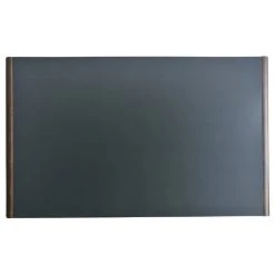 GDFStudio GDF Studio Rex Mid Century Rubberwood Writing Desk, Charcoal Gray/Medium Brown -Boraam Industries Shop ed71897501e66a6d 8450 w800 h800 b1 p0