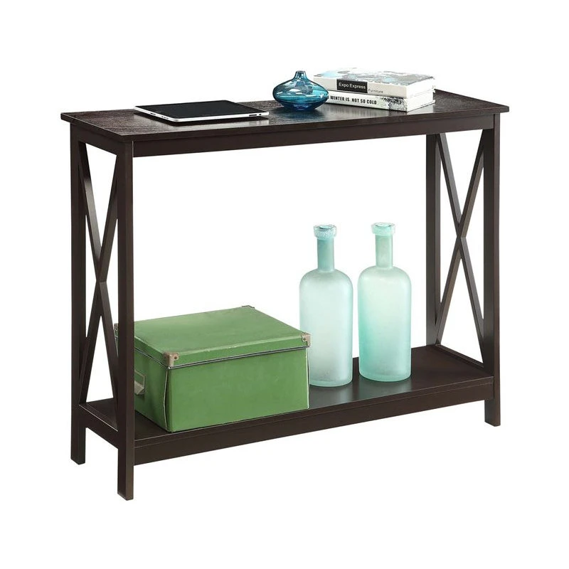 Convenience Concepts Oxford Console Table In Espresso Wood Finish 3 Convenience Concepts Oxford Console Table In Espresso Wood Finish