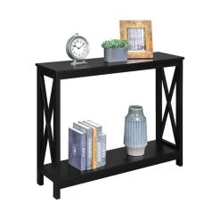Convenience Concepts Oxford Rectangular Console Table In Black Wood Finish 7 Convenience Concepts Oxford Rectangular Console Table In Black Wood Finish -Boraam Industries Shop ee515b320d71e3c4 0985 w800 h800 b1 p0