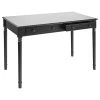 SEI Furniture Richter Writing 2-Drawer Desk, Satin Black -Boraam Industries Shop f1415b2607ab7e90 3534 w800 h800 b1 p0