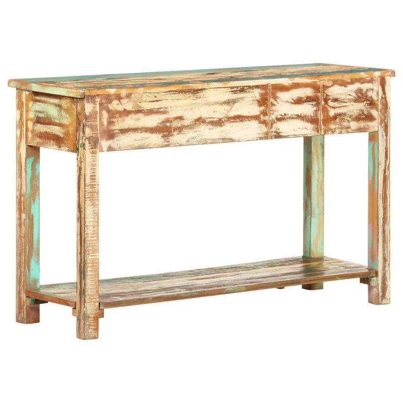 Vida XL International B.V. VidaXL Console Table 47.2" Solid Reclaimed Wood Side Hall Stand Storage Home 6 Vida XL International B.V. VidaXL Console Table 47.2" Solid Reclaimed Wood Side Hall Stand Storage Home - Image 4