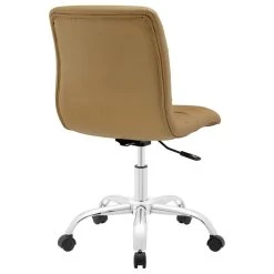 Modway Ripple Armless Mid Back Vinyl Office Chair, Tan 9 Modway Ripple Armless Mid Back Vinyl Office Chair, Tan -Boraam Industries Shop f1a17b620c375fd8 0224 w800 h800 b1 p0