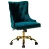 Karat Home Swivel Task Chair, Teal
