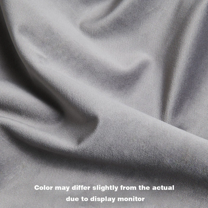 Duhome Elegant Lifestyle Open-Back Salon Spa Rolling Stool, Grey-Velvet 9 Duhome Elegant Lifestyle Open-Back Salon Spa Rolling Stool, Grey-Velvet - Image 7