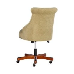 Linon Home Decor Products Linon Sinclair Wood Upholstered Office Chair In Green 9 Linon Home Decor Products Linon Sinclair Wood Upholstered Office Chair In Green -Boraam Industries Shop f2318d6d0fb4bb1d 7272 w800 h800 b1 p0