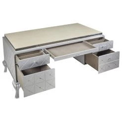 Michael Amini Hollywood Swank Desk, Pearl Caviar -Boraam Industries Shop f28109c102701eb0 2642 w800 h800 b1 p0