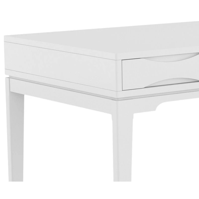 Simpli Home Ltd. Harper Solid Hardwood Desk, White 5 Simpli Home Ltd. Harper Solid Hardwood Desk, White - Image 3