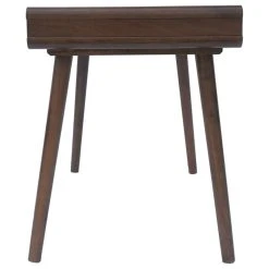 GDFStudio GDF Studio Rex Mid Century Rubberwood Writing Desk, Medium Brown -Boraam Industries Shop f3a1eafe037c3244 4938 w800 h800 b1 p0
