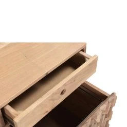 M Mod-Arte Honeycomb Office Desk With File Cabinet, Natural -Boraam Industries Shop f4419eed00380ec0 6529 w800 h800 b0 p0