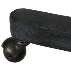 GDFStudio Andrea Contemporary Upholstered Roll Back Swivel Office Chair, Charcoal/Weathere -Boraam Industries Shop f6417e6300a76033 5980 w800 h800 b1 p0