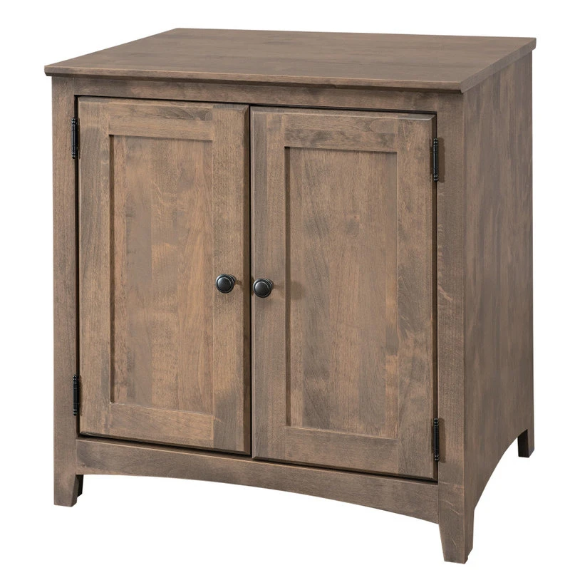 Coder Crossing 2 Door Cabinet, Sandy Gray 4 Coder Crossing 2 Door Cabinet, Sandy Gray - Image 2