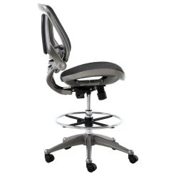 Harwick Furniture Harwick Evolve All Mesh Heavy Duty Drafting Chair, Gun Metal 9 Harwick Furniture Harwick Evolve All Mesh Heavy Duty Drafting Chair, Gun Metal -Boraam Industries Shop fb410c240b58b65a 0041 w800 h800 b1 p0