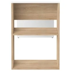 Tema Furniture Inc. Yale Desk, White/Oak -Boraam Industries Shop fb41ef7b0e4fc5cb 0625 w800 h800 b1 p0