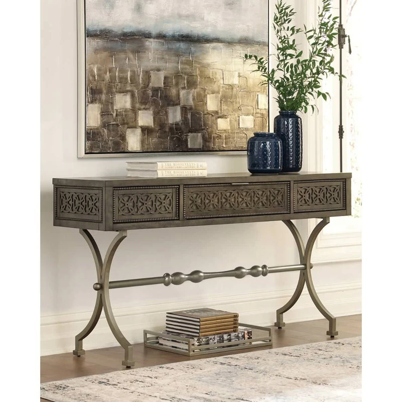 Ashley Furniture Industries Quinnland Console Sofa Table 4 Ashley Furniture Industries Quinnland Console Sofa Table - Image 2
