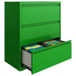 Hirsh Industries LLC Hirsh 36-in Wide HL10000 Series 3 Drawer Lateral File Cabinet Screamin' Green -Boraam Industries Shop fc91a9c50eb0f5b1 1101 w800 h800 b1 p0