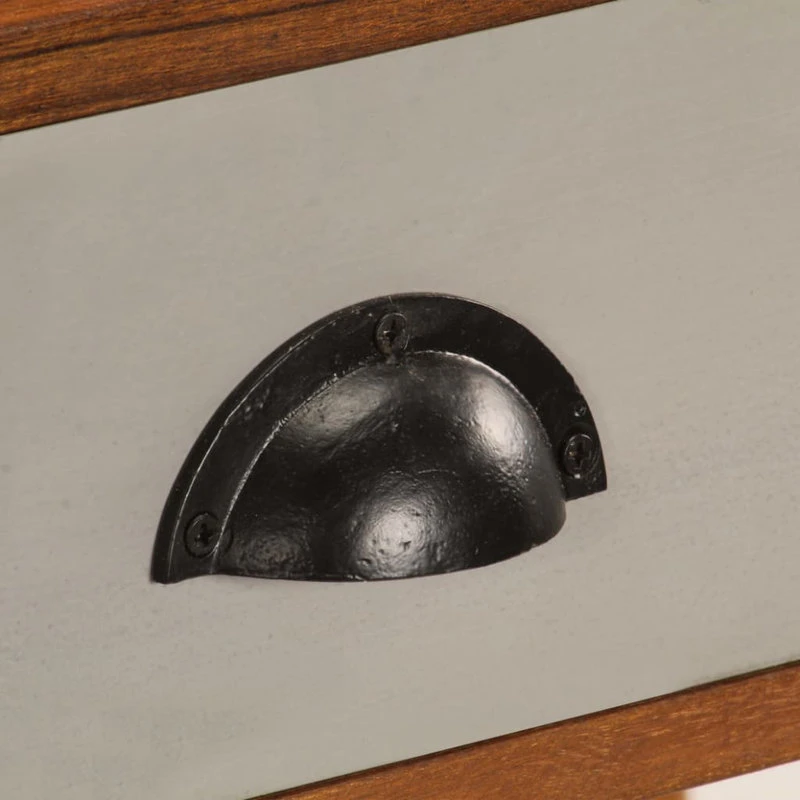 Vida XL International B.V. VidaXL Solid Acacia Wood Writing Desk 43.3"x19.6"x35.4" Study Workstation 12 Vida XL International B.V. VidaXL Solid Acacia Wood Writing Desk 43.3"x19.6"x35.4" Study Workstation - Image 10