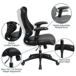 Flash Furniture High Back Designer Black Mesh Executive Swivel Ergonomic Office Chair With... -Boraam Industries Shop ff31bbfb02c6d02e 3991 w800 h800 b1 p0
