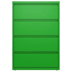 Hirsh Industries LLC Hirsh 36-in Wide HL10000 Series 4 Drawer Lateral File Cabinet Screamin' Green -Boraam Industries Shop ff7122440eb0f5b5 1096 w800 h800 b1 p0