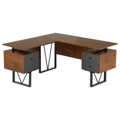 Rta Products- L Reversible L-Shape Computer Desk With Drawers And File Cabinet 22 Rta Products- L Reversible L-Shape Computer Desk With Drawers And File Cabinet -Boraam Industries Shop ffe128e50f690321 7249 w800 h800 b1 p0