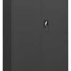 Vida XL International B.V. VidaXL Locker Cabinet Anthracite 35.4"x15.7"x70.9" Steel 1 Vida XL International B.V. VidaXL Locker Cabinet Anthracite 35.4"x15.7"x70.9" Steel -Boraam Industries Shop home design 109